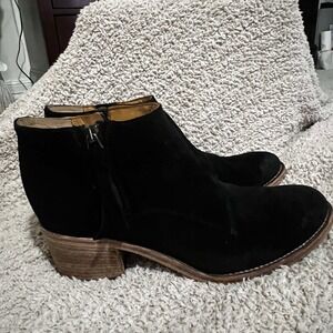 Alberto Fermani‎ Capricia Ankle Boot, black Suede, Women Size 37 (7)